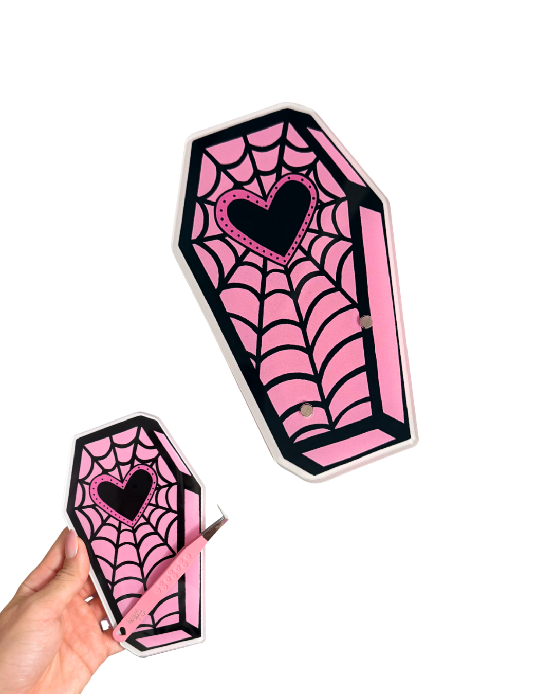 Pink Coffin Lash Tile
