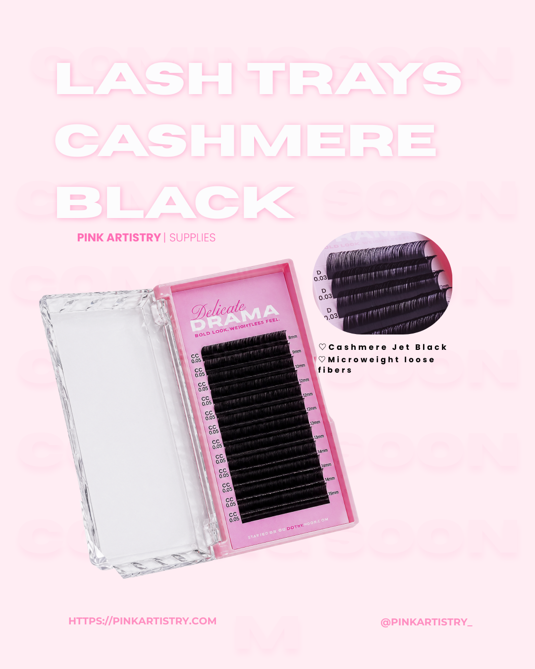 CASHMERE LASH TRAYS
